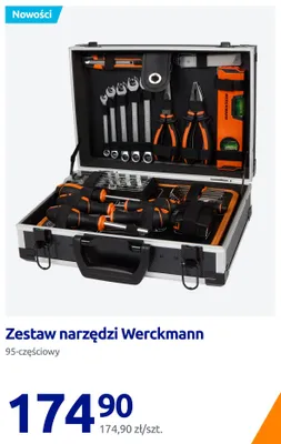 Zestaw narzędzi Werckmann 95-częściowy promocja w Action