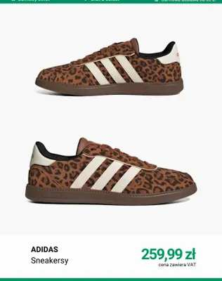 Sneakersy Adidas promocja w Deichmann