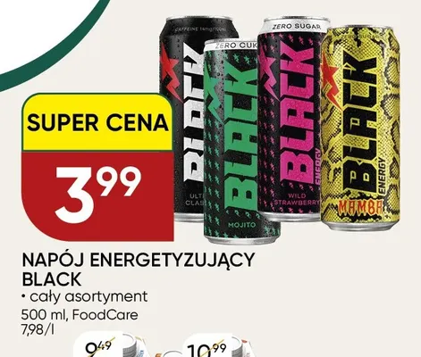 Napój energetyzujący Black Classic promocja w Chata Polska
