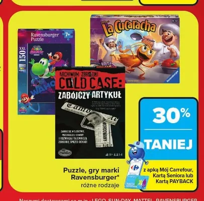 Puzzle Ravensburger promocja w Carrefour