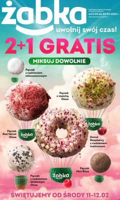 Pączek z nadzieniem wieloowocowym promocja w Żabka