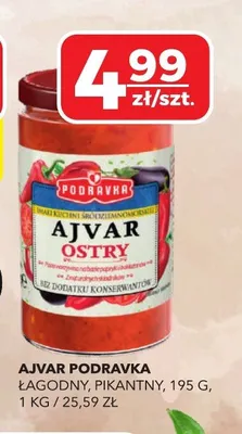 Ajvar Podravka promocja w Top Market