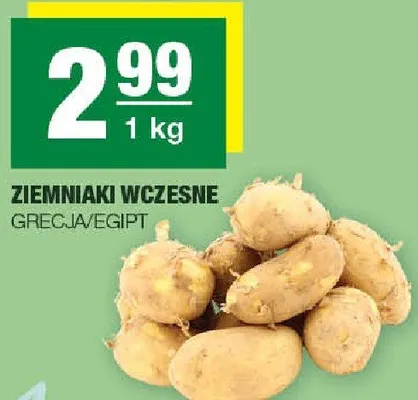 Ziemniaki wczesne promocja w SPAR
