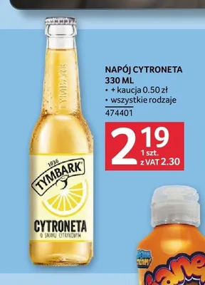 Napój Cytroneta Tymbark promocja w Selgros