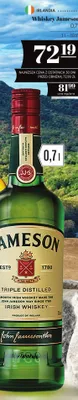 Whiskey Jameson promocja w POLOmarket