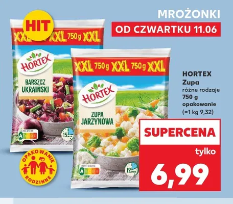 Zupa barszcz ukraiński Hortex promocja w Kaufland