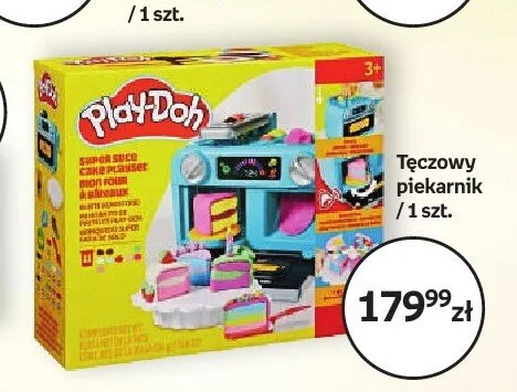 Zestaw kreatywny Play-Doh Tęczowy piekarnik promocja w Empik