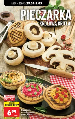 Pieczarki do grillowania promocja w Biedronka