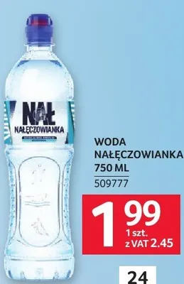 Woda Nałęczowianka 750 ml promocja w Selgros
