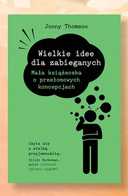 Książka Wielkie idee dla zabieganych Jonny Thomson promocja w Biedronka