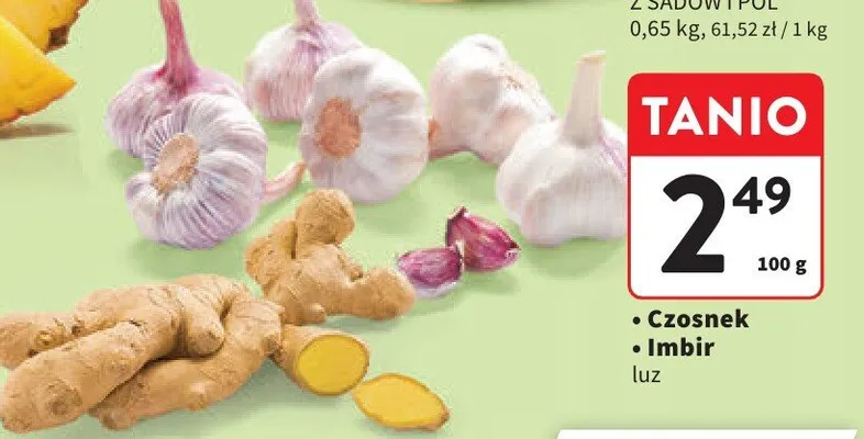 Imbir promocja w Intermarche