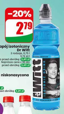 Napój izotoniczny Dr Witt promocja w Dino