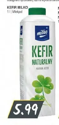 Kefir Milko naturalny promocja w Słoneczko