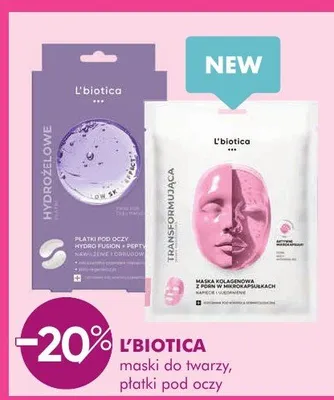 Maski do twarzy, płatki pod oczy promocja w Super-Pharm