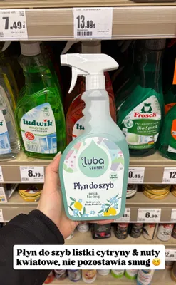 Płyn do szyb Comfort listki cytryny & nuty kwiatowe promocja w Intermarche