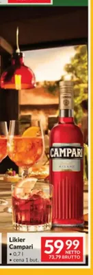 Likier Campari promocja w Makro