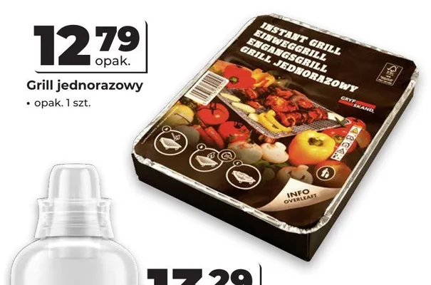 Grill jednorazowy Gryfskand promocja w Odido