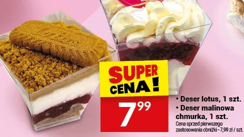 Deser lotus promocja w Twój Market