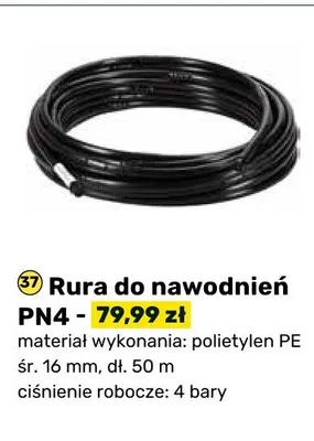Rura do nawodnień PN4 promocja w Bricomarche