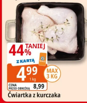 Ćwiartka z kurczaka promocja w Leclerc