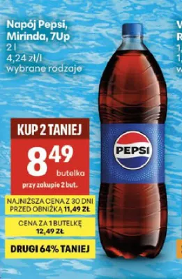 Napój 7Up promocja w Delikatesy Centrum