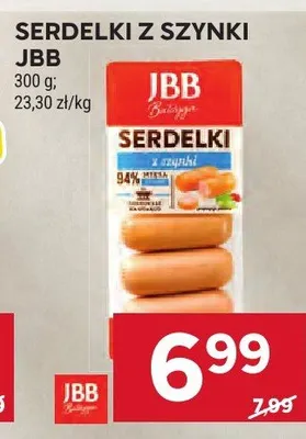 Serdelki z szynki JBB promocja w Stokrotka