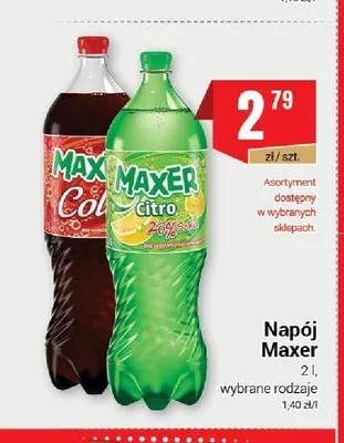 Napój Maxer Cola promocja w Premium Nasz Sklep