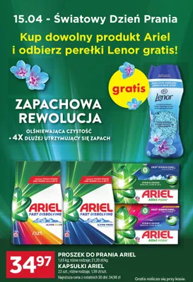 Kapsułki do prania all in 1 pods promocja w Stokrotka