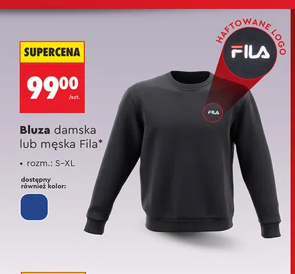 Bluza damska Fila promocja w Biedronka