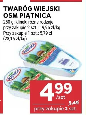 Twaróg wiejski promocja w Stokrotka