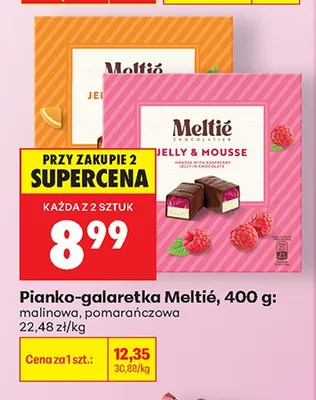 Pianko-galaretka pomarańczowa Meltié promocja w Biedronka