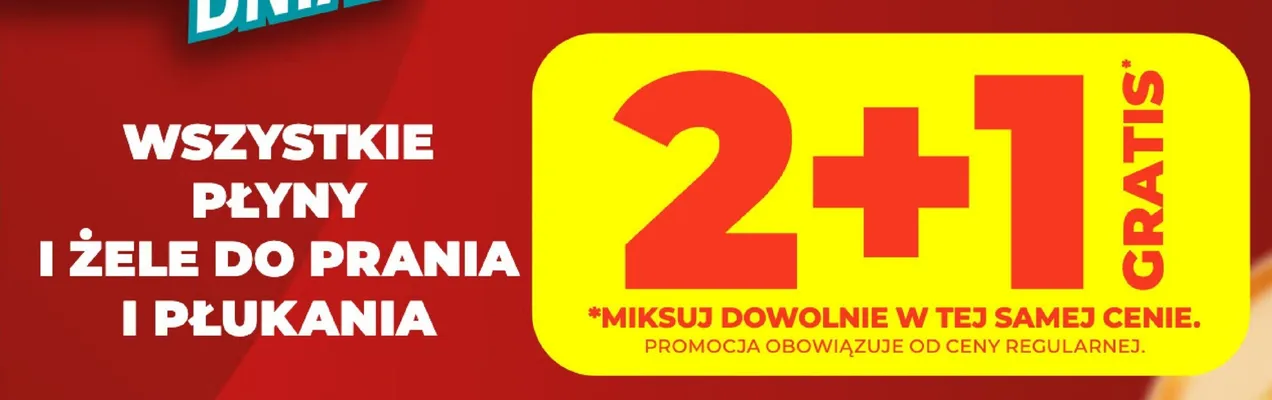 Płyny i żele do prania i płukania promocja w Dealz