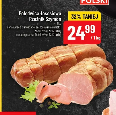 Polędwica łososiowa Rzeźnik Szymon promocja w POLOmarket