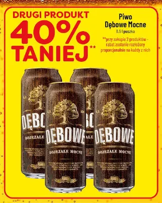 Piwo Dębowe Mocne promocja w POLOmarket
