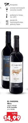 Wino El Carisma promocja