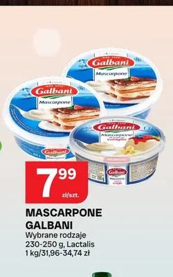 Ser mascarpone Galbani promocja w Chorten