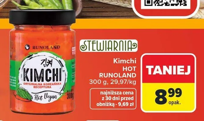 Kimchi Hot Runoland promocja w Carrefour Market
