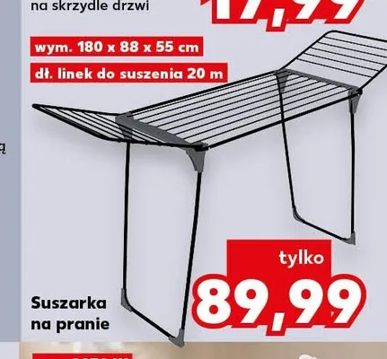 Suszarka na pranie promocja w Kaufland
