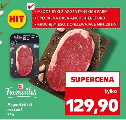 Argentyński rostbef promocja w Kaufland