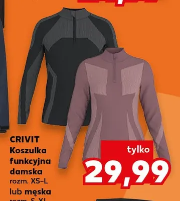 Koszulka funkcyjna męska Crivit promocja w Kaufland