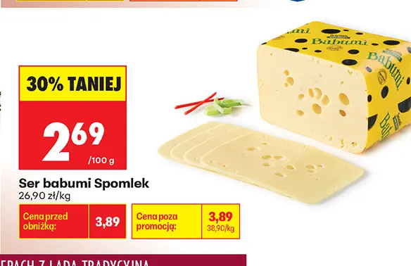 Ser Babumi Spomlek promocja w Biedronka