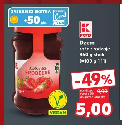 Dżem K-Classic promocja w Kaufland