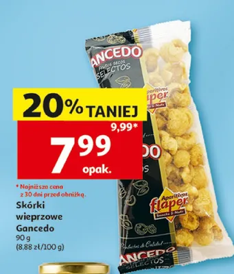Skórki wieprzowe Gancedo promocja w Auchan