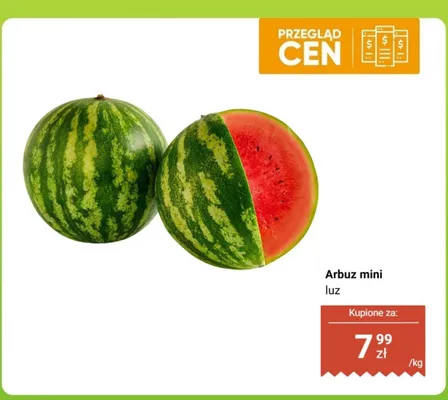 Arbuz mini luz promocja w Dino