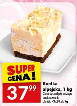 Kostka alpejska promocja w Twój Market