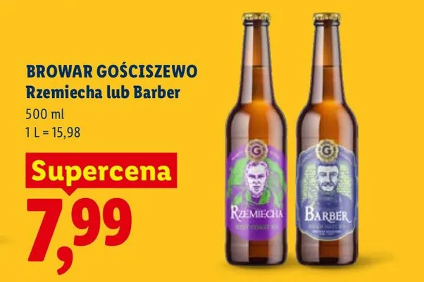 Piwo Barber promocja w Lidl