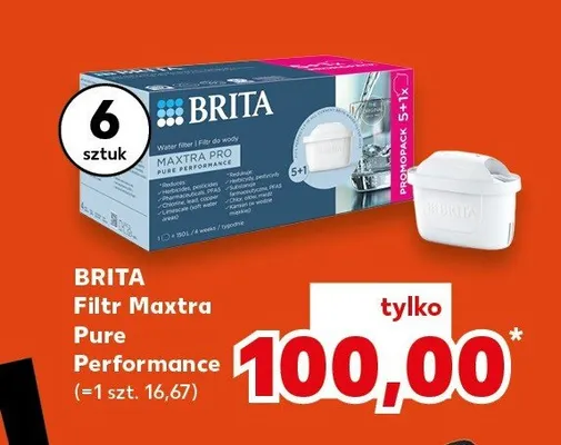 Filtr Maxtra Pure Performance promocja w Kaufland