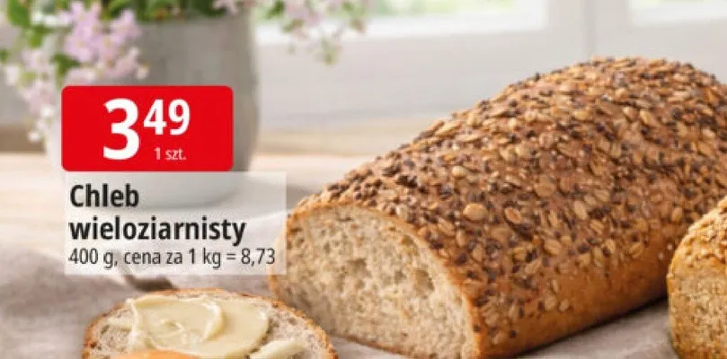 Chleb wieloziarnisty Leclerc promocja w Leclerc