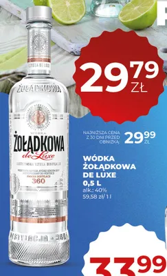 Wódka Żołądkowa De Luxe promocja w Duży Ben