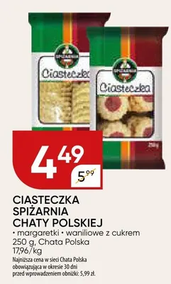 Ciasteczka Sękacz Chata Polska promocja w Chata Polska